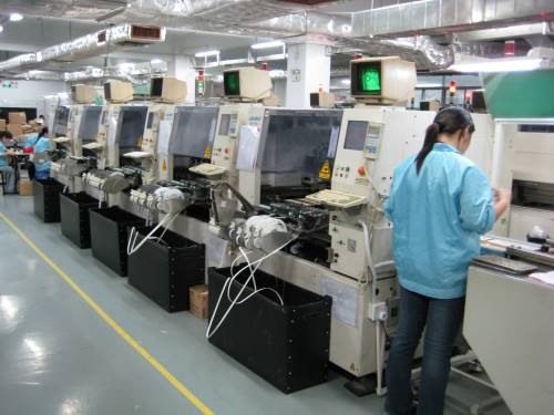 Linea automatizada JUKI fabricacion modulos led